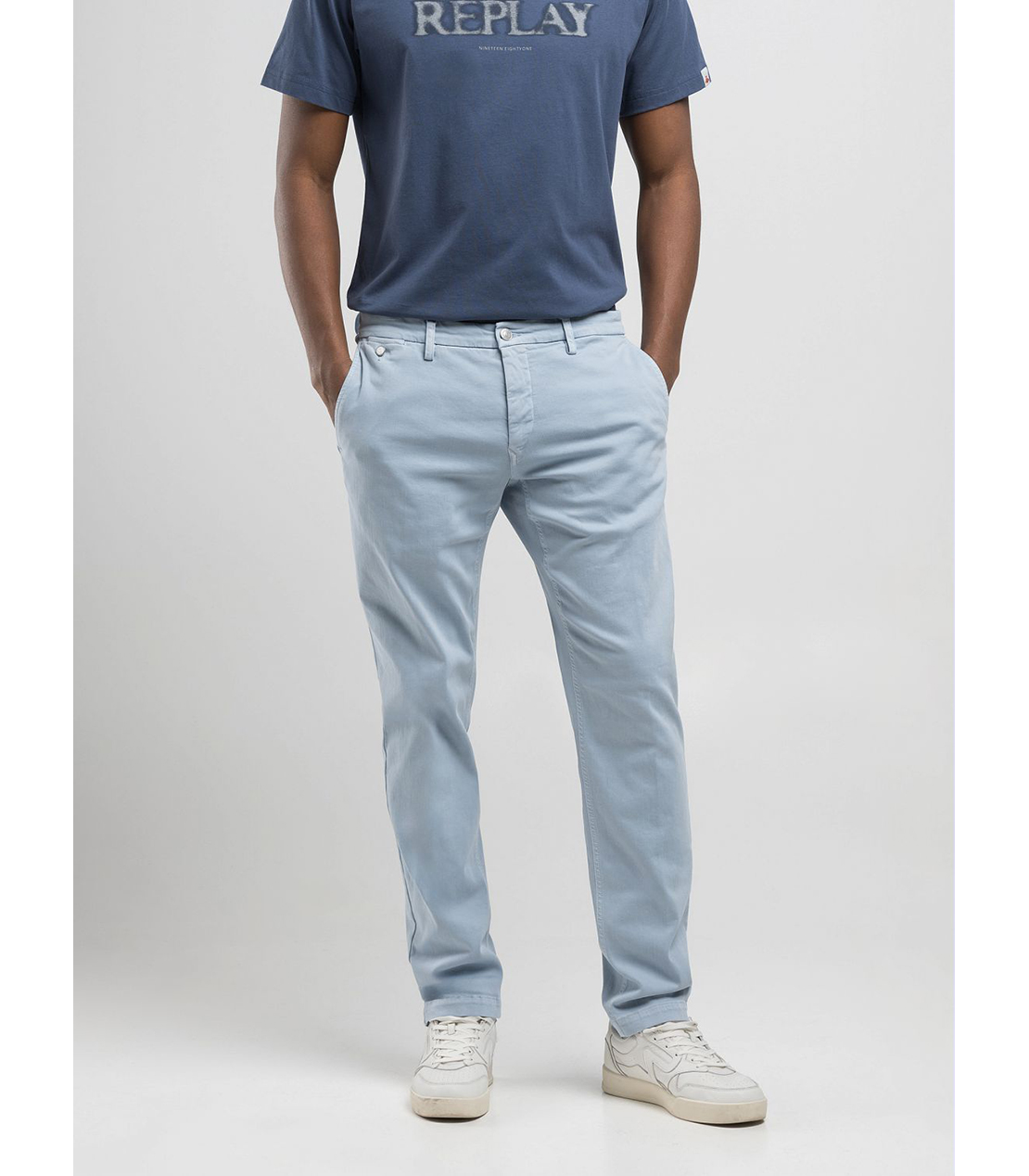 レギュラースリムBENNI Hyperflex Color スーパーストレッチチノパンツ